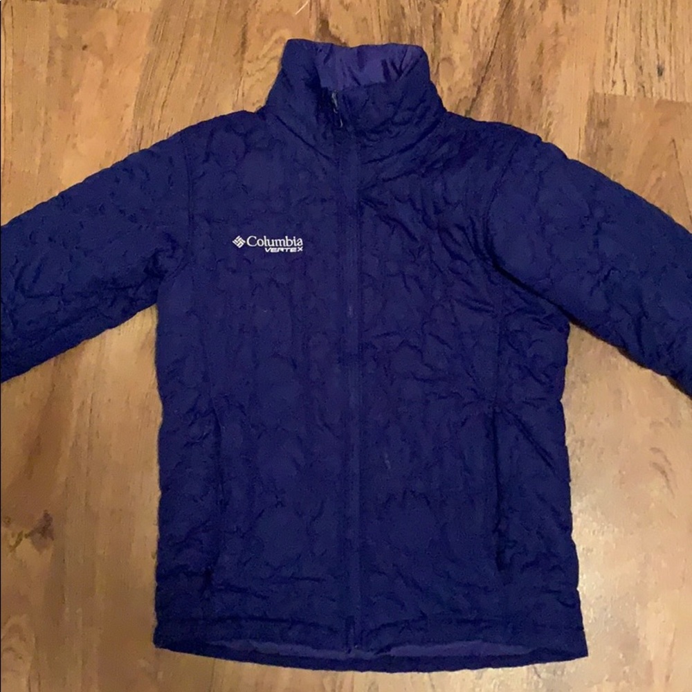 Columbia, dark blue,